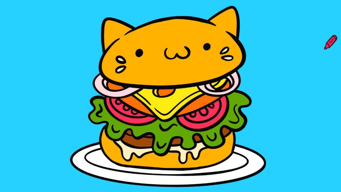 【美版】DRAW AND COLOR KAWAII 中文_1