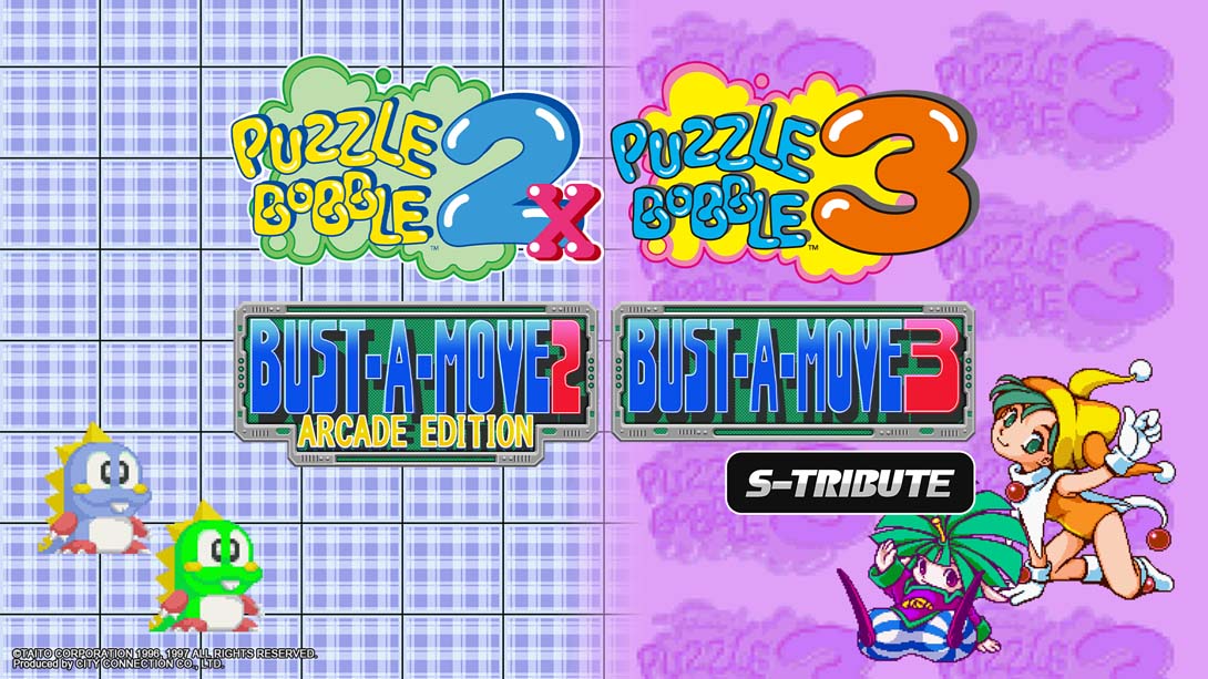 【美版】泡泡龙2X & 泡泡龙3 Puzzle Bobble2X/BUST-A-MOVE2 Arcade Edition & Puzzle Bobble 中文_0
