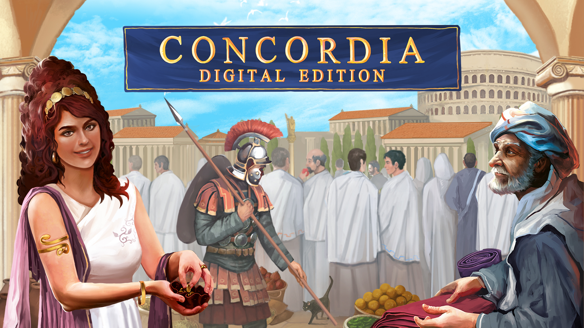【美版】康考迪亚：数字版 Concordia: Digital Edition 英语_0