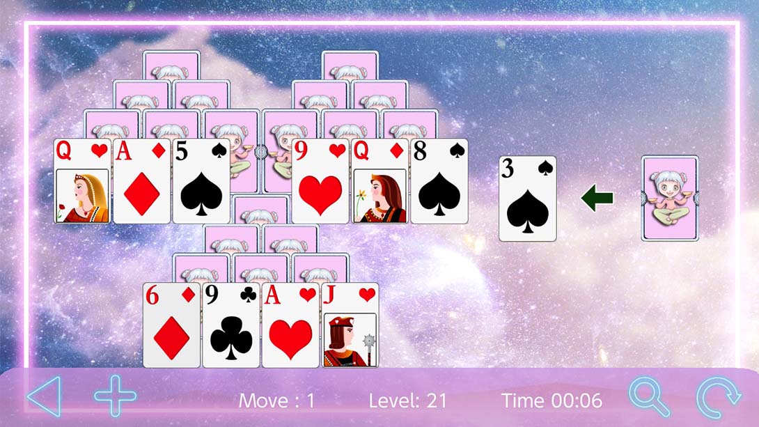 十二生肖三峰纸牌 Zodiac Tri Peaks Solitaire 英语_1