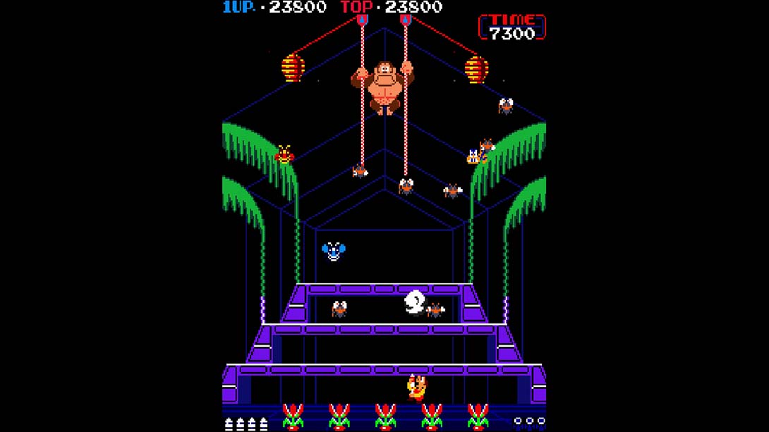 街机档案：森喜刚3 Arcade Archives DONKEY KONG 3 英语_1