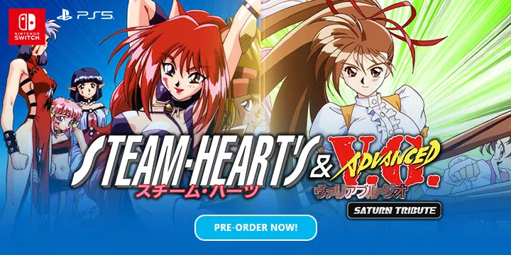 【美版】蒸汽之心&姬武神传说 土星纪念版 .Steam Hearts and ADVANCED Variable Geo Saturn Tribute 英语_0