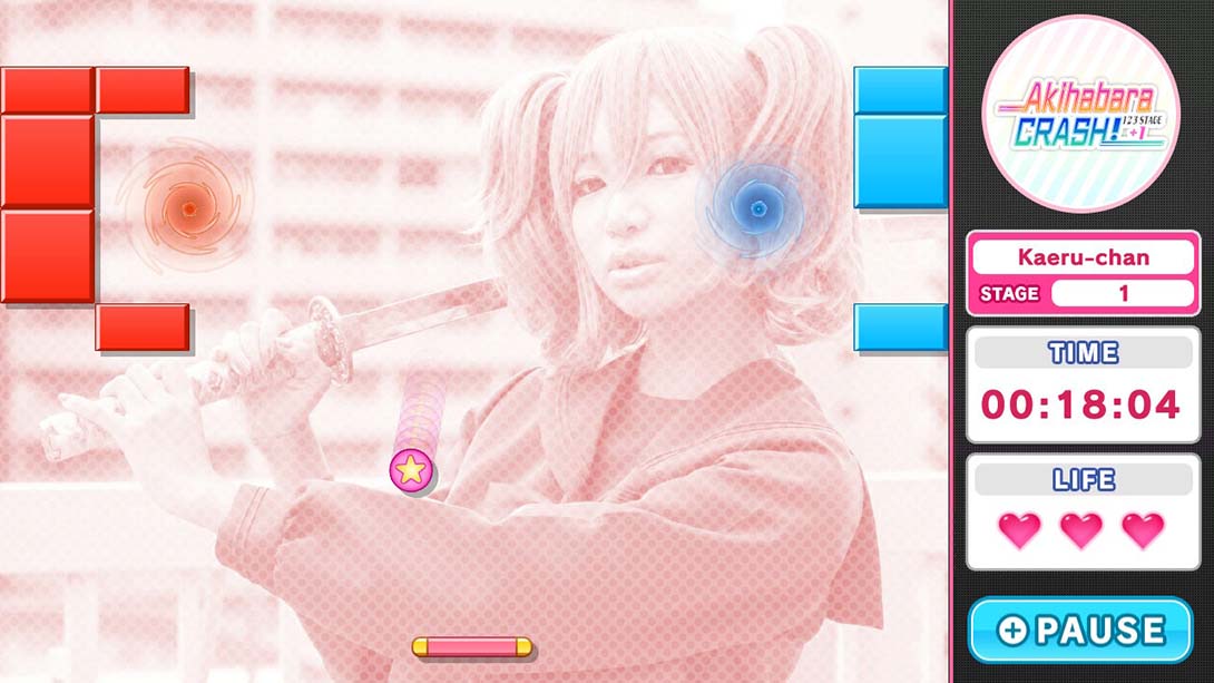 秋叶原崩溃!123 Stage+1 游戏截图 1