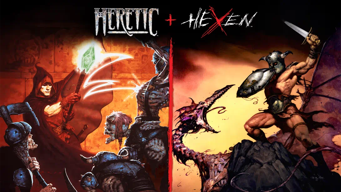 毁灭巫师1+2 .Heretic + Hexen 英语_0