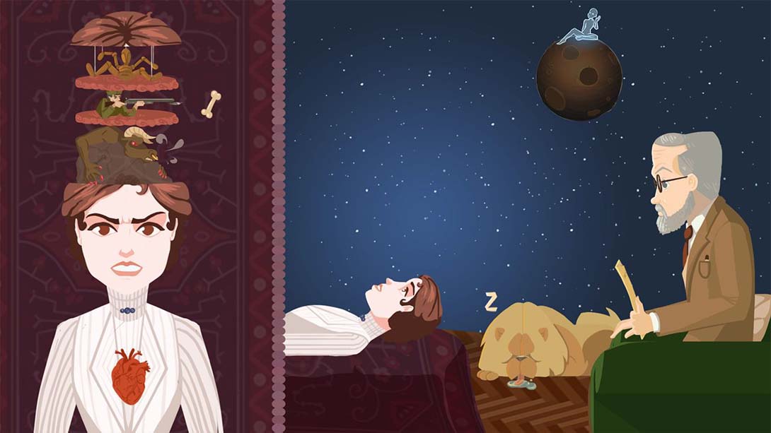 【美版】弗洛伊德的骨头 Freud's Bones - The Game 英语_4