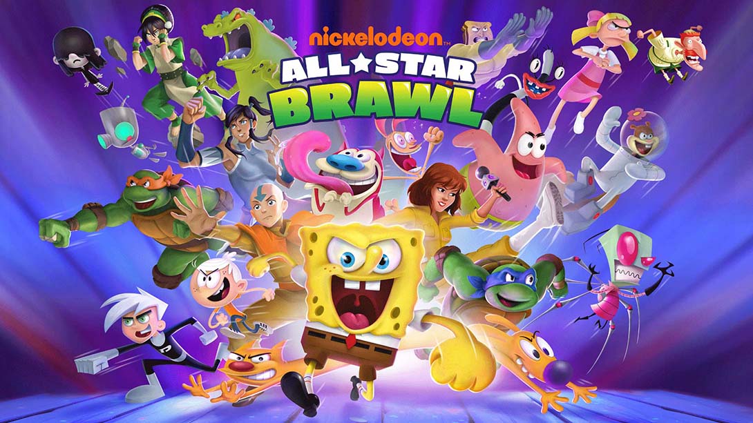 【美版】尼克国际儿童频道全明星大乱斗 Nickelodeon All-Star Brawl 英语_0
