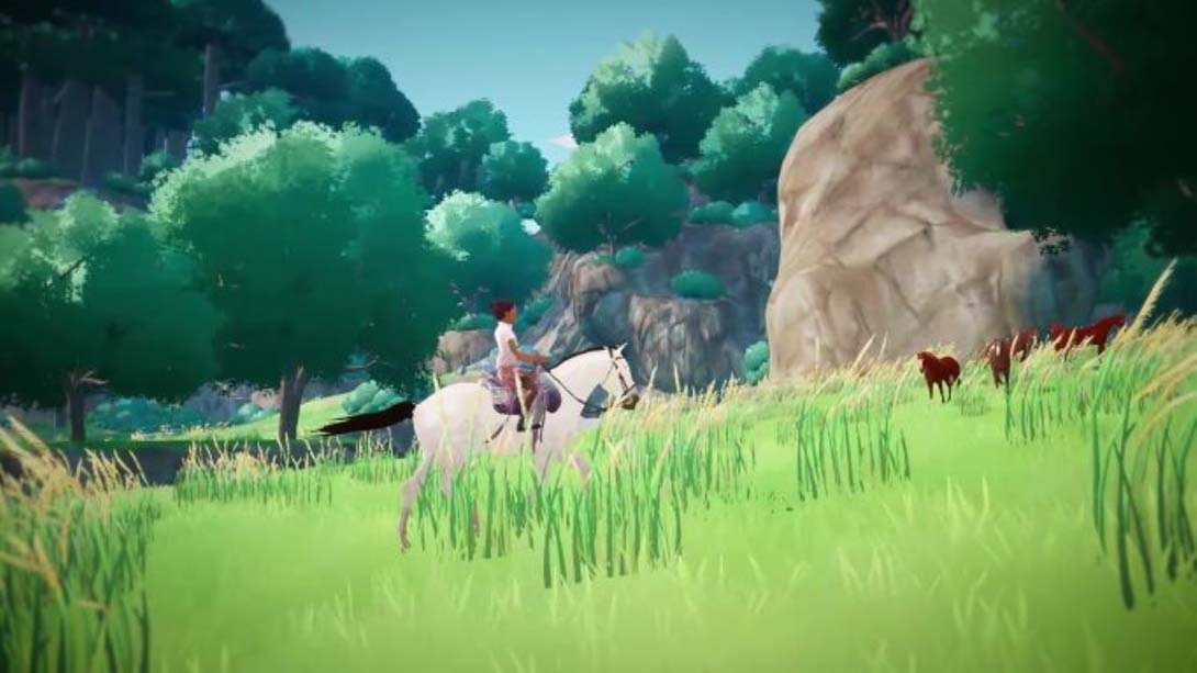 【美版】马的故事 翡翠谷牧场 游戏截图2