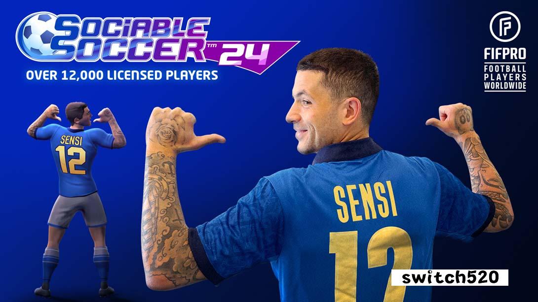 【美版】社交足球24 .Sociable Soccer 24 中文_0