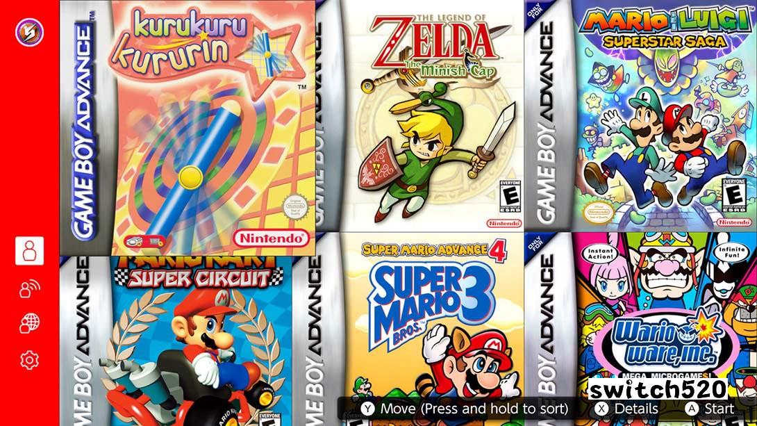 【美版】任天堂GBA模拟器 Game Boy Advance - Nintendo Switch Online 英语_5