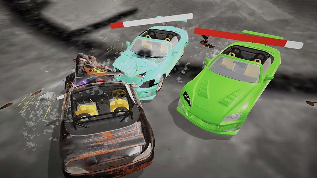 【美版】Demolish Derby Nitro - Battle Driving Car Games 2022 Deluxe Driver 中文_6