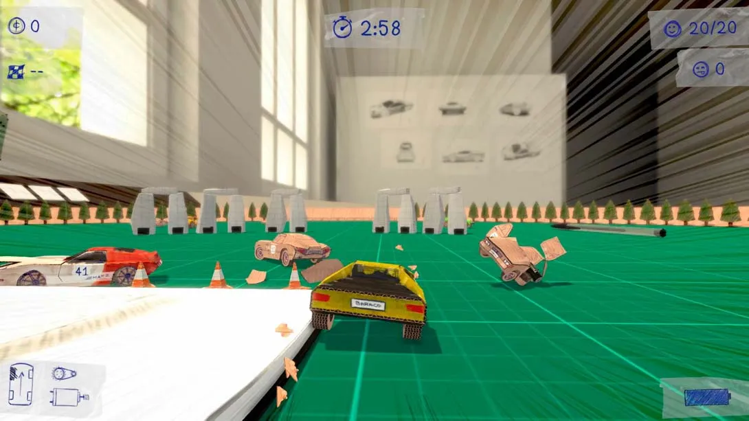 纸箱迷你汽车金手指截图3