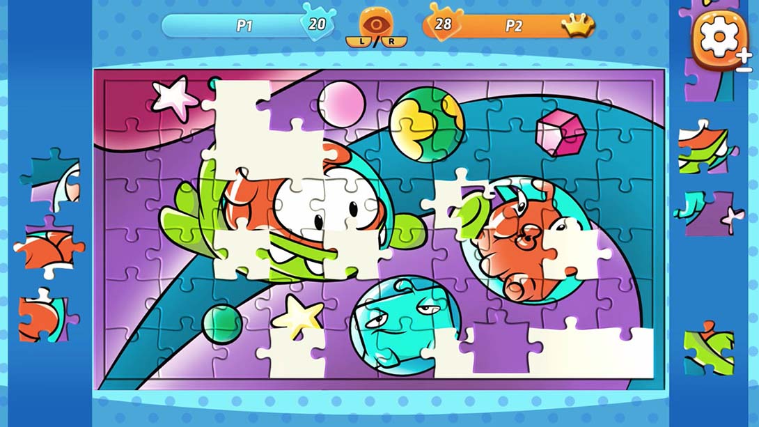 【美版】Om Nom：着色、卡通和拼图 Om Nom: Coloring, Toons & Puzzle 英语_6