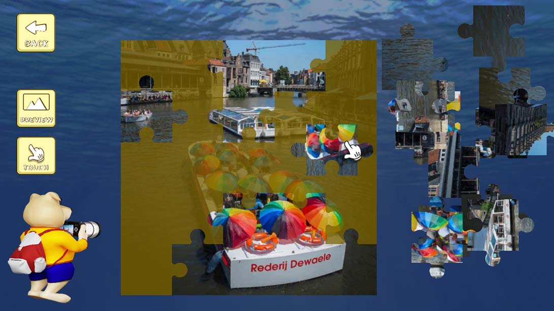 【美版】拼图游戏:镜头下的比利时 Jigsaw Puzzle: Belgium Through The Lens 中文_4