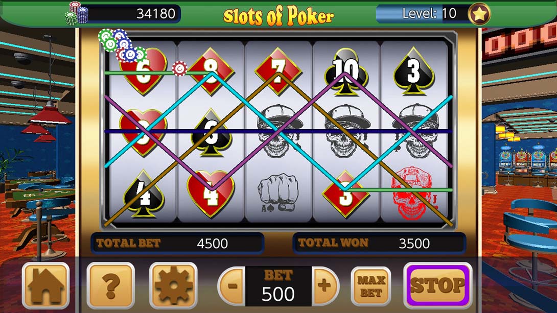 在Aces玩扑克 Slots of Poker at Aces Casino 英语_4