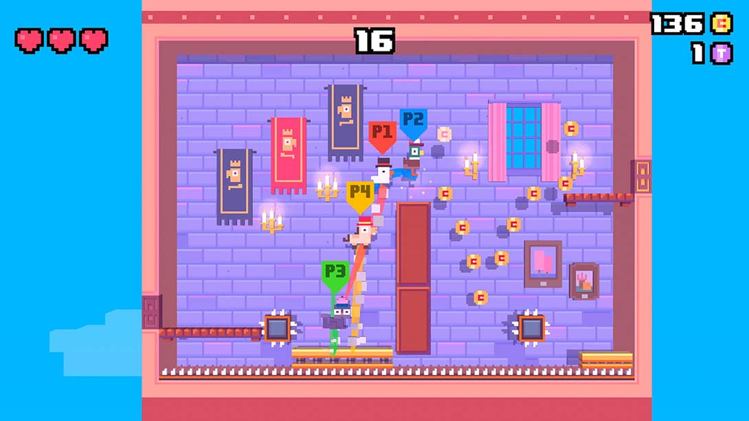 【美版】天天过马路之登高塔 Crossy Road Castle 中文_4