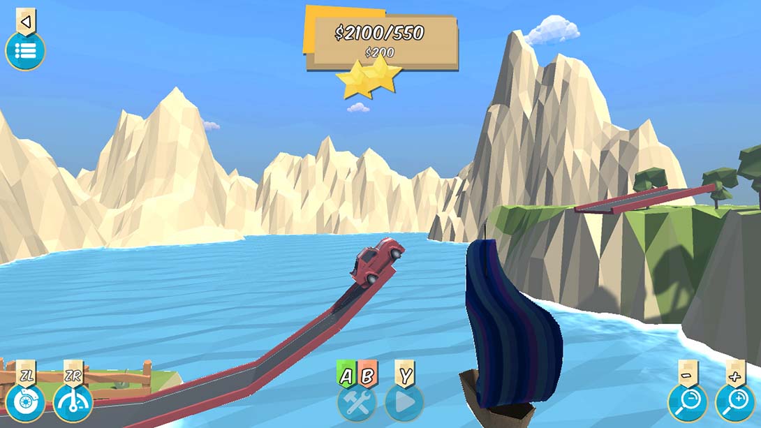 【美版】桥梁建设者赛车 Bridge Builder Racer 中文_6