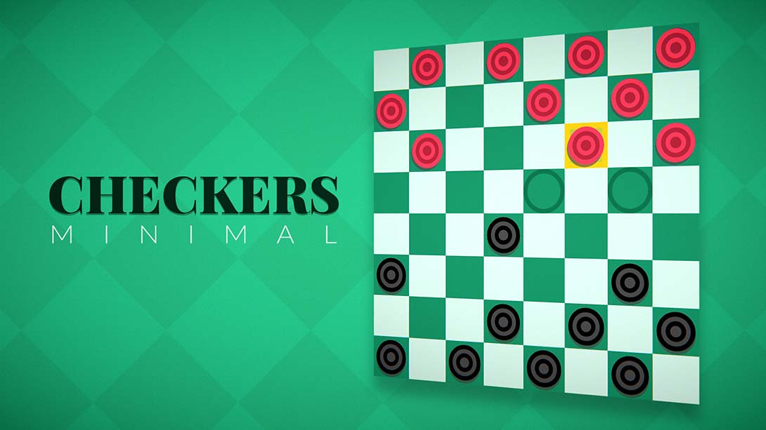 【美版】跳棋最小 Checkers Minimal 英语_0