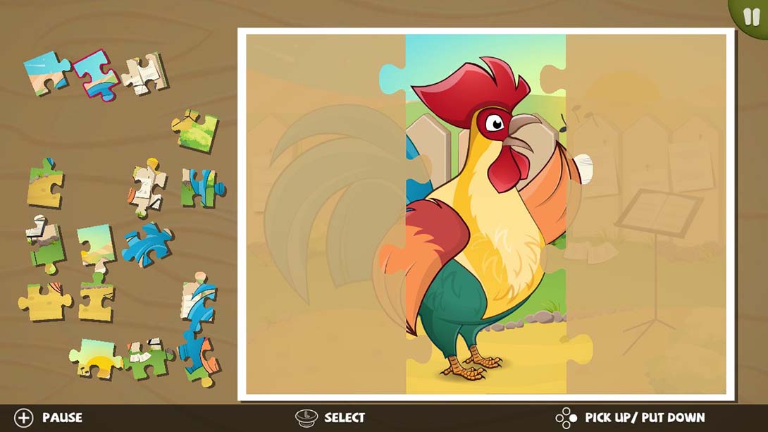 儿童：农场拼图 Kids: Farm Puzzle 英语_1