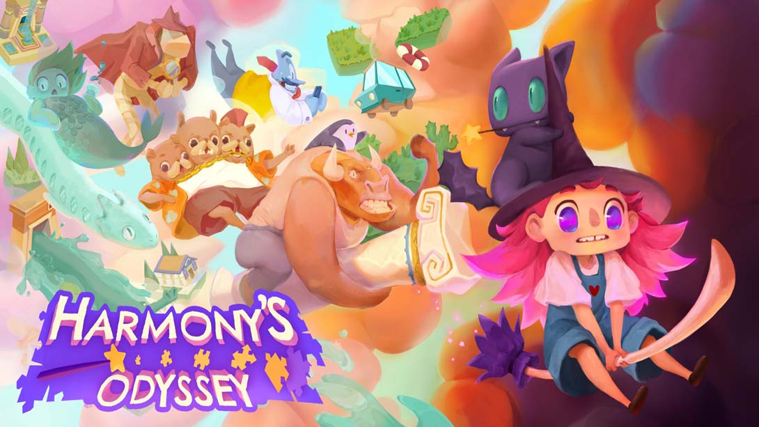 【美版】小魔女星拼乐 Harmony's Odyssey 中文_0