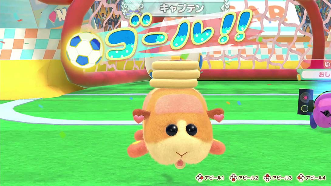 【日版】PUI PUI 天竺鼠车车 一起来！天竺鼠车车派对！ MOL SOCCER ONLINE Lite 英语_1