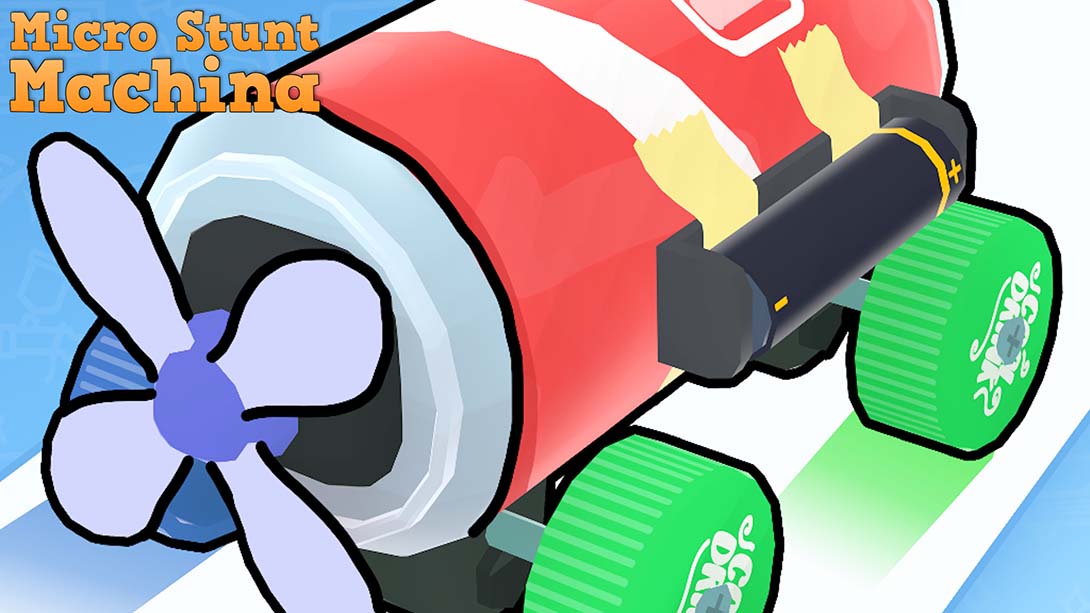 【美版】微型特技机器 Micro Stunt Machina 英语_0