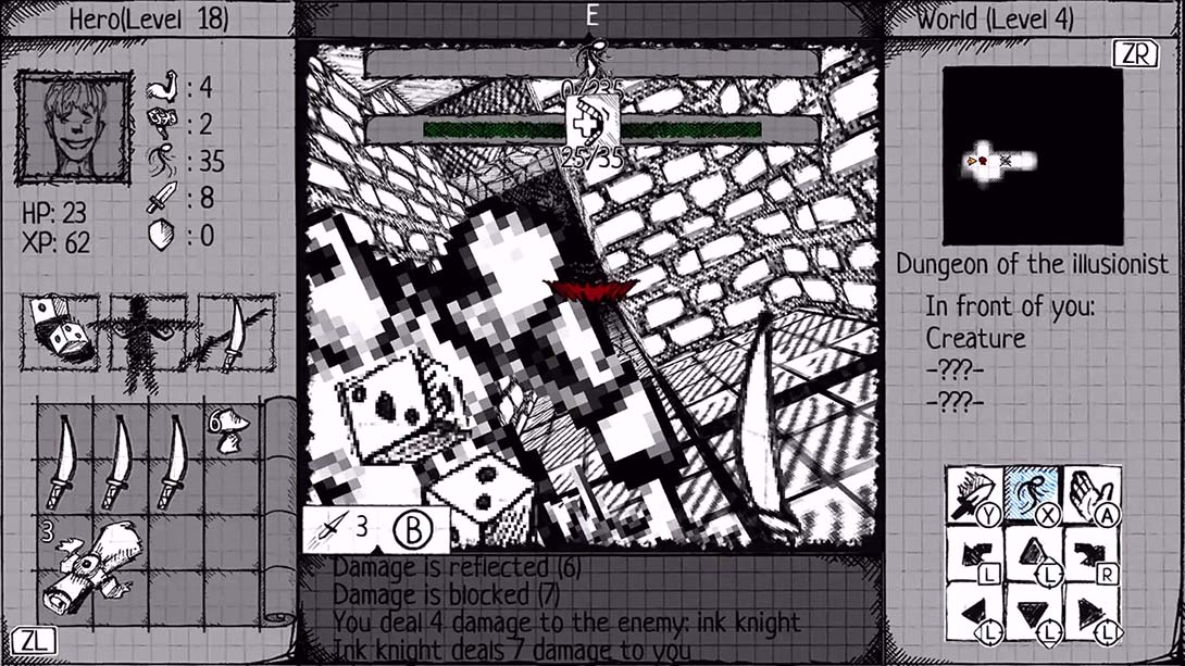 手绘地牢 Drawngeon: Dungeons of Ink and Paper 英语_4