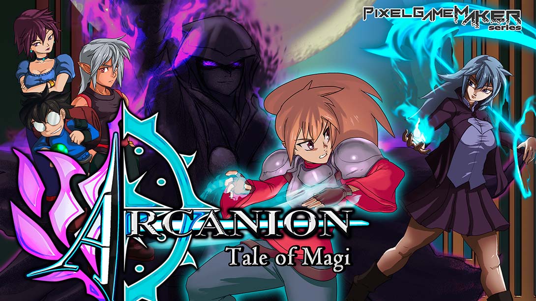 【美版】像素游戏制作人系列 Pixel Game Maker Series ARCANION:TALE OF MAGI 英语_0