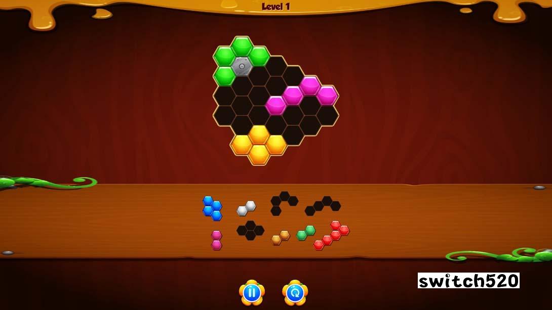 【美版】六边形拼图块 Hexa Puzzle Block 英语_3