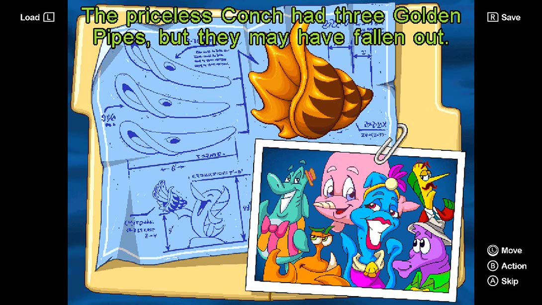 弗雷迪·菲什3:海螺壳失窃案 Freddi Fish 3: The Case of The Stolen Conch Shell 英语_5