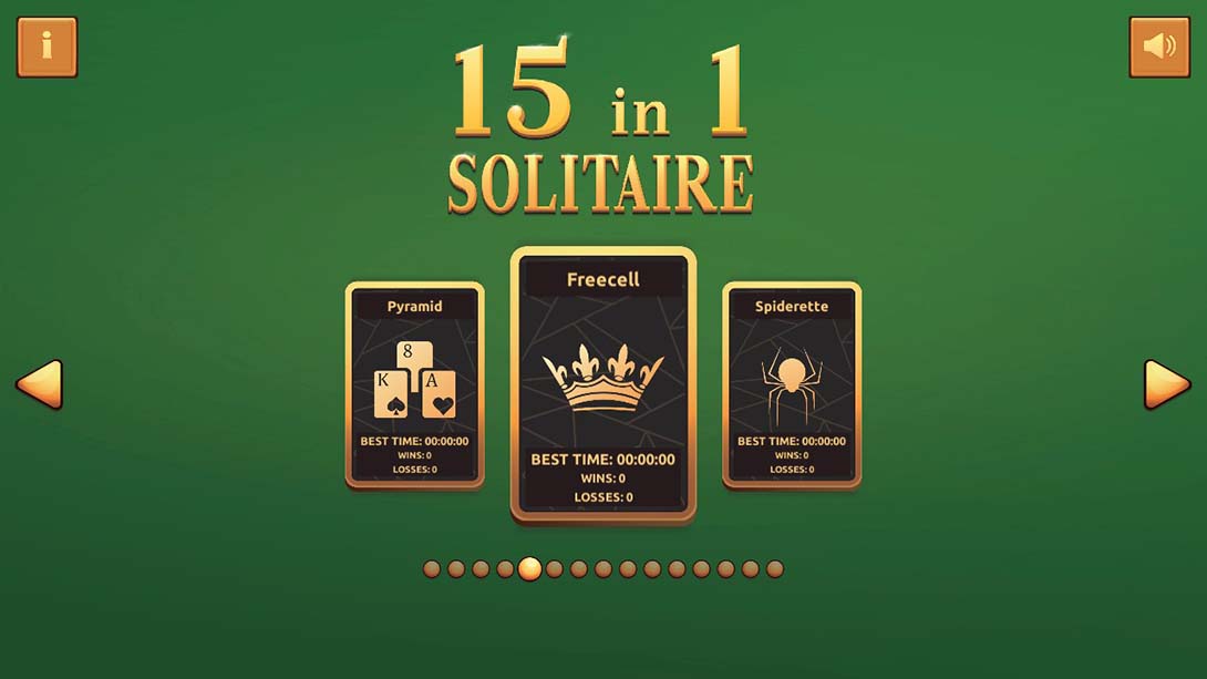 【美版】15合1纸牌 15in1 Solitaire 英语_4