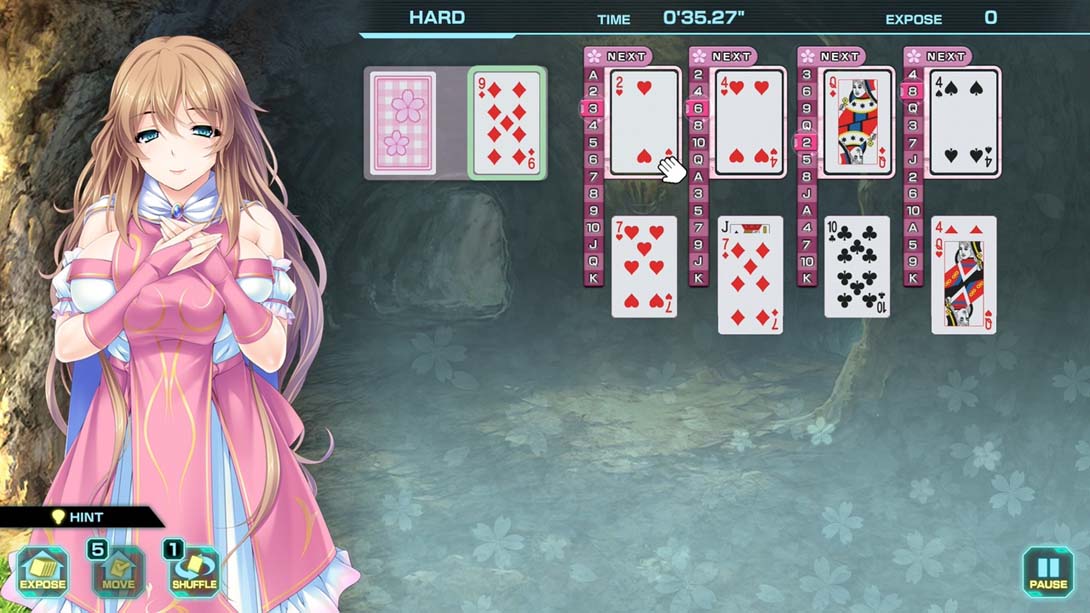 【美版】漂亮女孩四王扑克 Pretty Girls Four Kings Solitaire 中文_6
