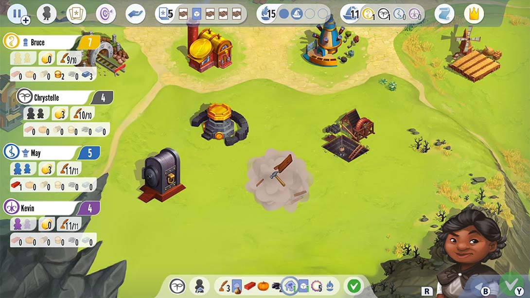 【美版】契约石：数字版 Charterstone: Digital Edition 中文_3