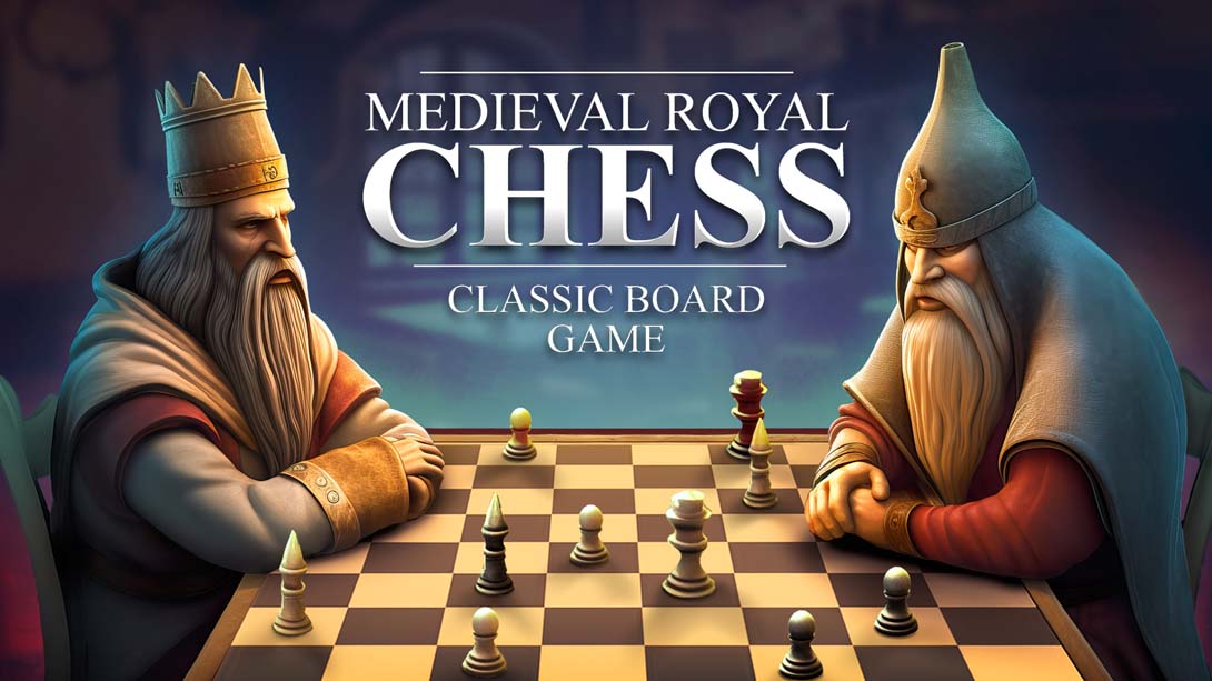 【美版】中世纪皇家象棋:经典棋盘游戏 Medieval Royal Chess: Classic Board Game 中文_0