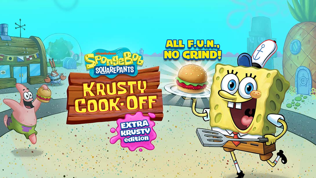 【美版】海绵宝宝：大闹蟹堡王 SpongeBob: Krusty Cook-Off 中文_0