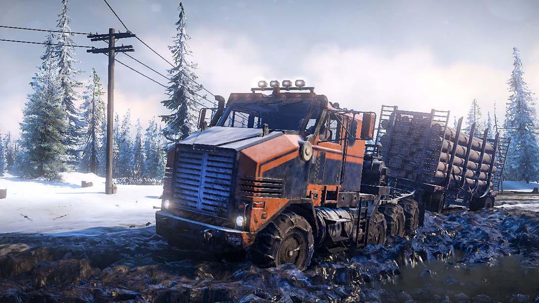 雪地奔驰游戏截图3