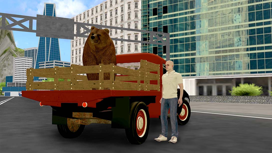 【美版】Animals Transport Simulator - car driving & parking games real zoo park 英语_1