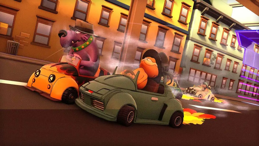 【美版】加菲猫卡丁车 2 漂移无极限 .Garfield Kart 2 - All You Can Drift 中文_1