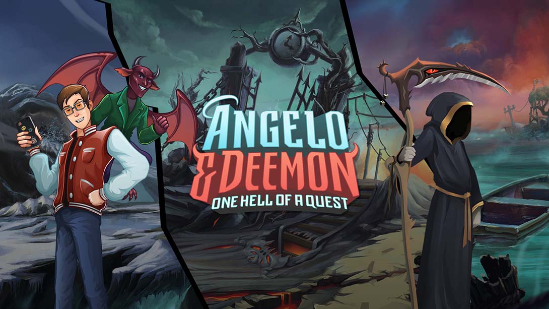 安吉洛和恶魔：一个地狱般的任务 Angelo and Deemon One Hell of a Quest 英语_0
