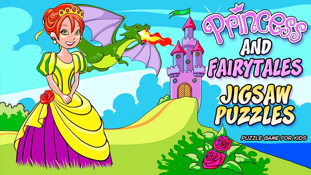 【美版】Princess and Fairytales Jigsaw Puzzles - Princesses Fairy Tales Intelligence Tra 中文_0