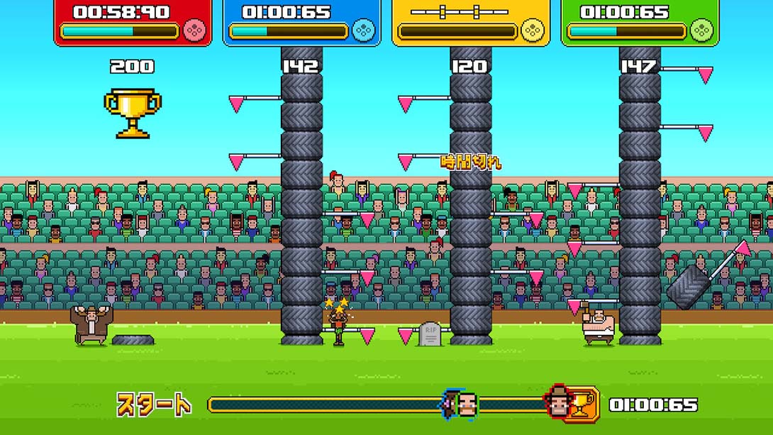 疯狂伐木工对战版 Timber man VS Edition 日语_1