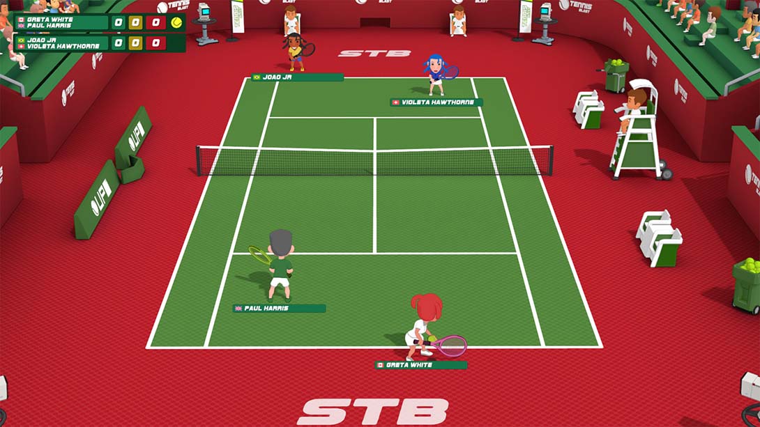 【美版】超级爆裂网球 .Super Tennis Blast 英语_4