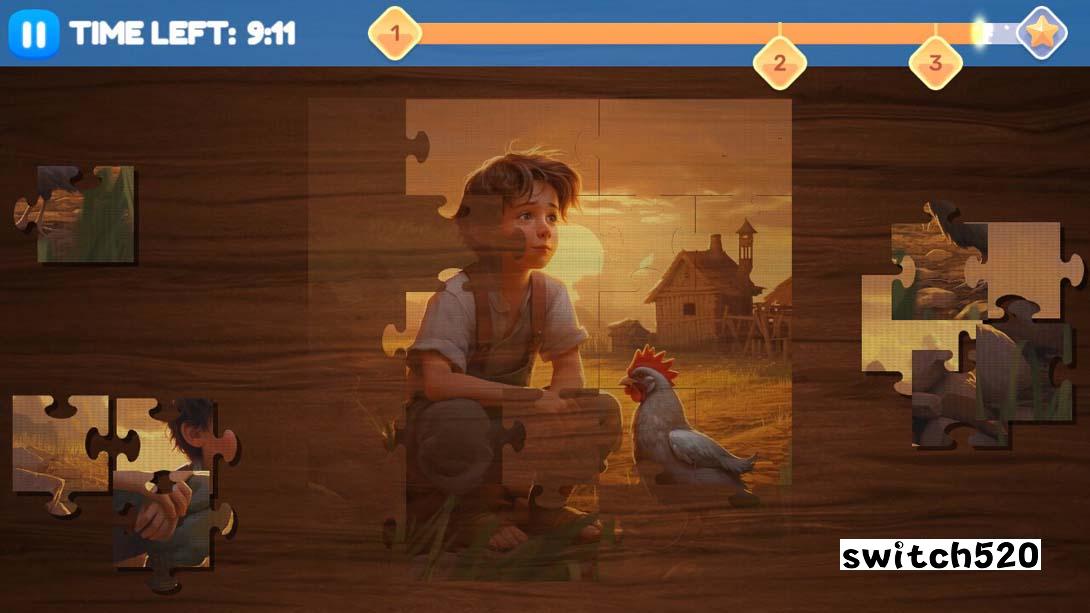 【美版】动物园拼图 Jigsaw Zoo 英语_3