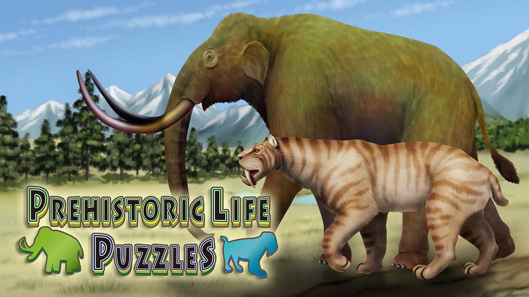 史前生活拼图 Prehistoric Life Puzzles 英语_0