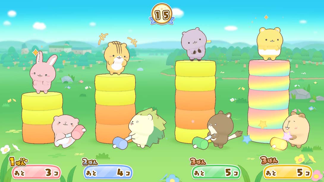 啮齿宝宝 森林的小伙伴们 日语_2