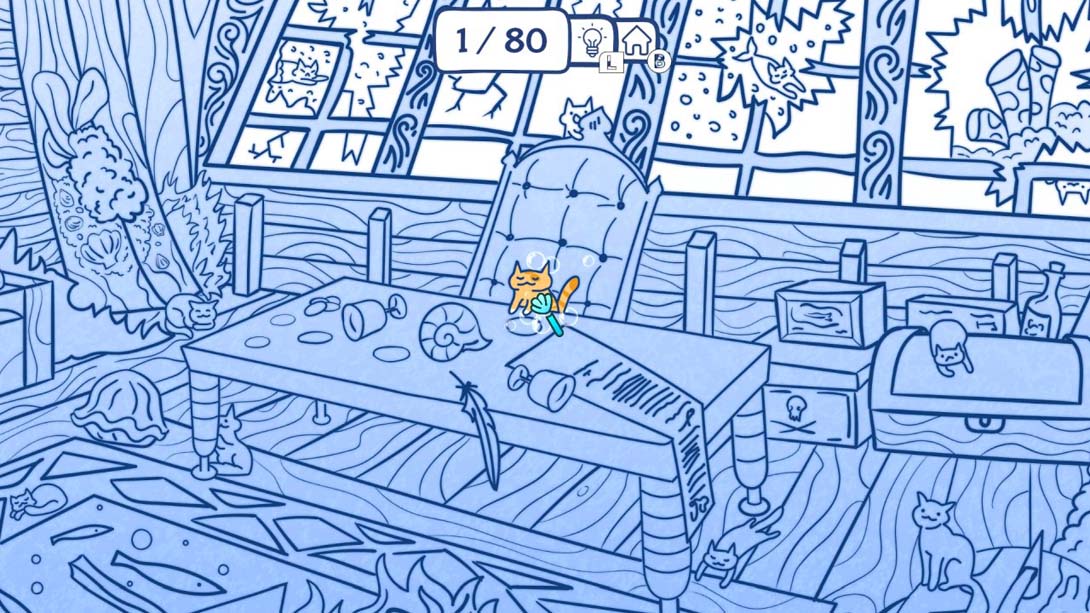 【美版】猫咪拜访海底世界 .Cats Visiting Underwater World 中文_5