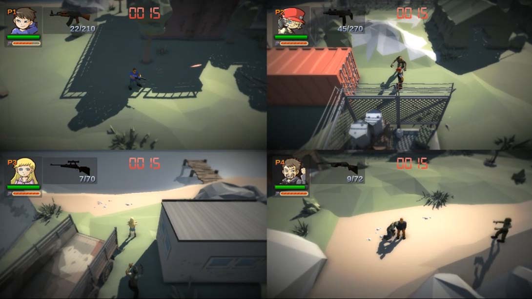 Last 4 Alive：逃离僵尸