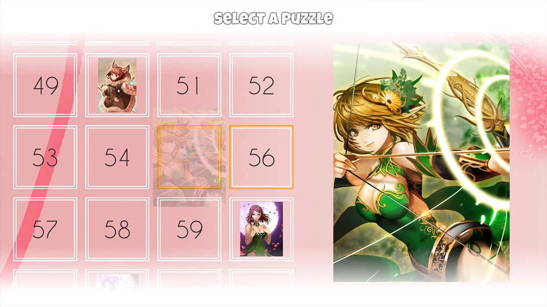 【英版】低聚拼图：RPG动漫女孩 Poly Puzzle - RPG Anime Girls 英语_6