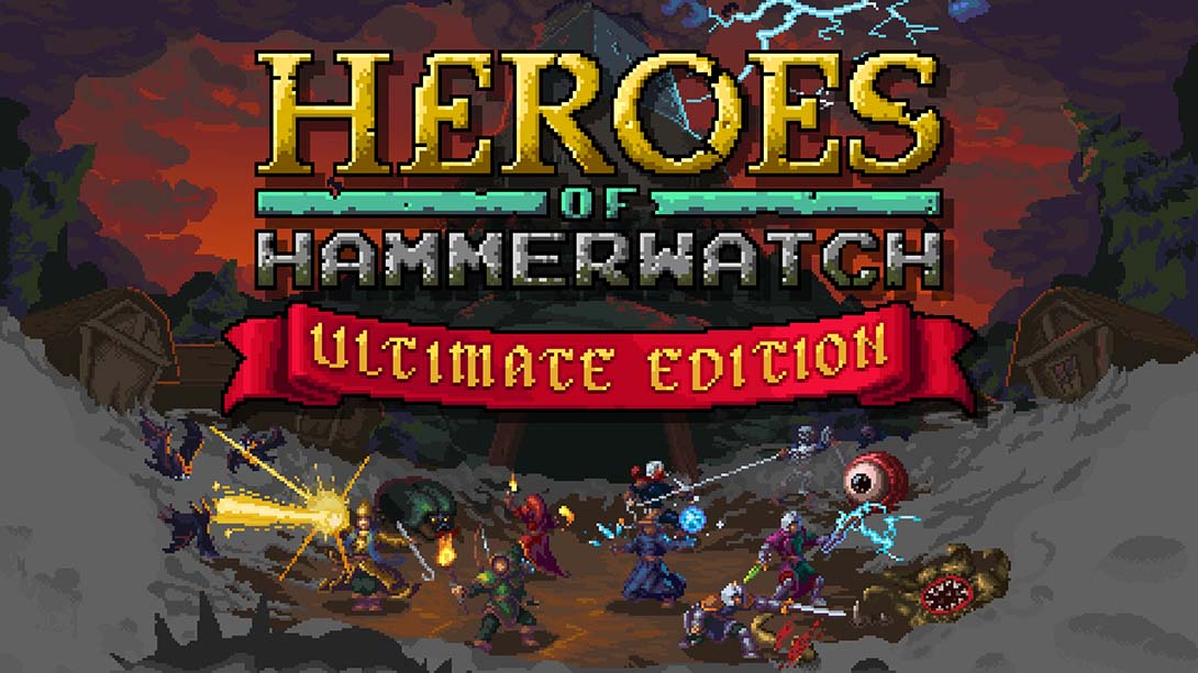 【美版】铁锤守卫英雄 Heroes of Hammerwatch 英语_0