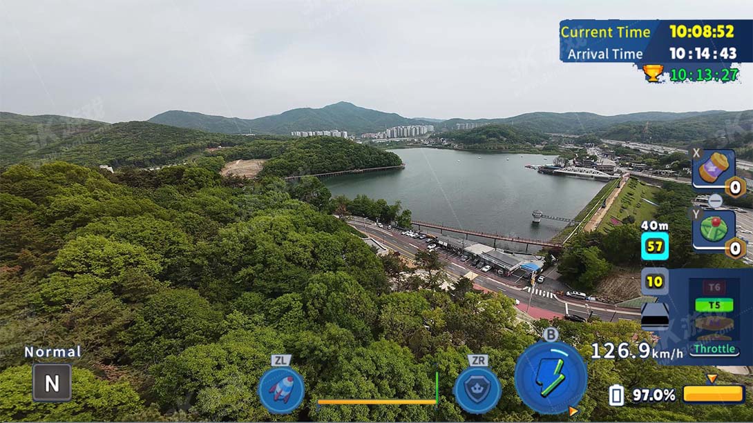 【美版】韩国无人机飞行游览白云湖 .Korean Drone Flying Tour Baegun Lake 中文_1