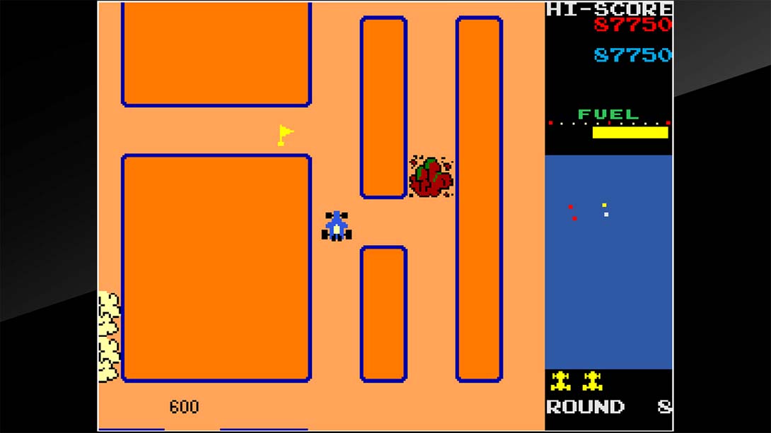 街机档案 NEW RALLY-X Arcade Archives NEW RALLY-X 英语_7